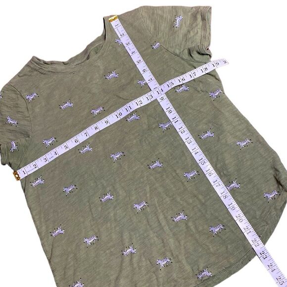 OLD NAVY Zebra Print Basic Tee Shirt - Picture 7 of 7